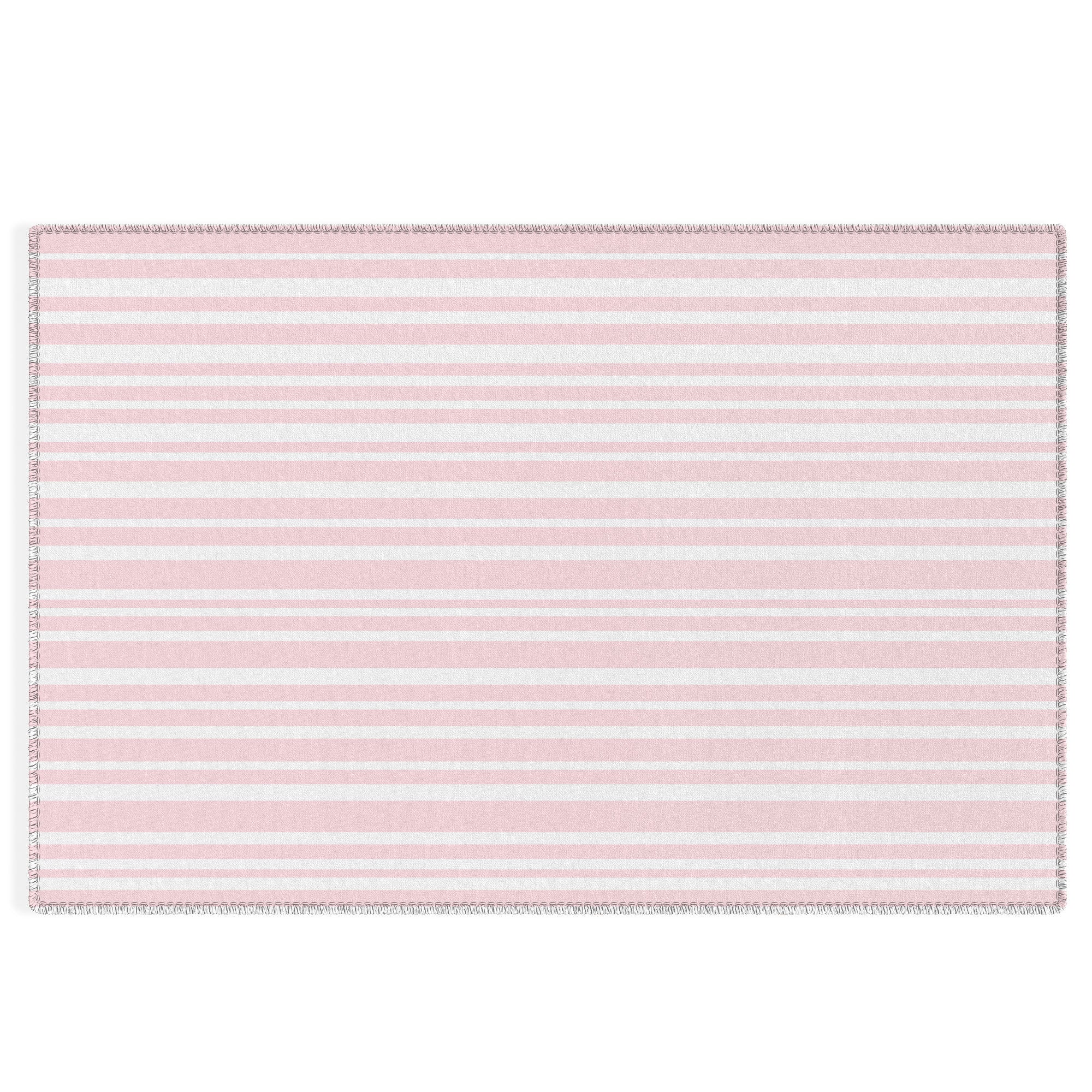 Lisa Argyropoulos Soft Blush Stripes Outdoor Rug