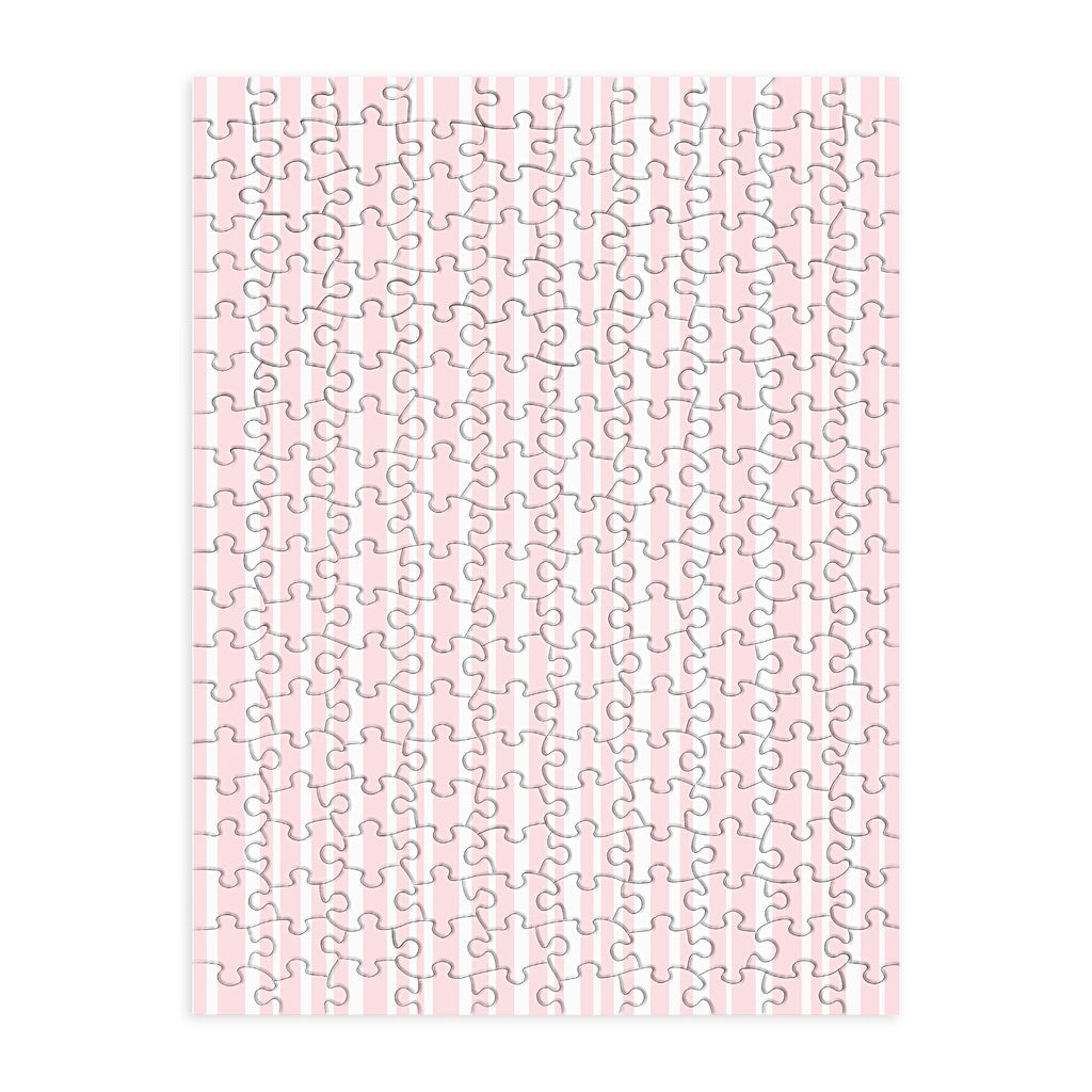 Lisa Argyropoulos Soft Blush Stripes Puzzle