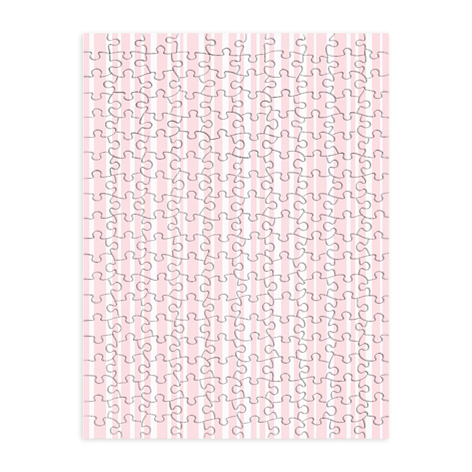 Lisa Argyropoulos Soft Blush Stripes Puzzle