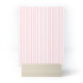 Lisa Argyropoulos Soft Blush Stripes Mini Art Print