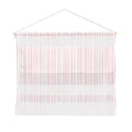 Lisa Argyropoulos Soft Blush Stripes Wall Hanging Landscape