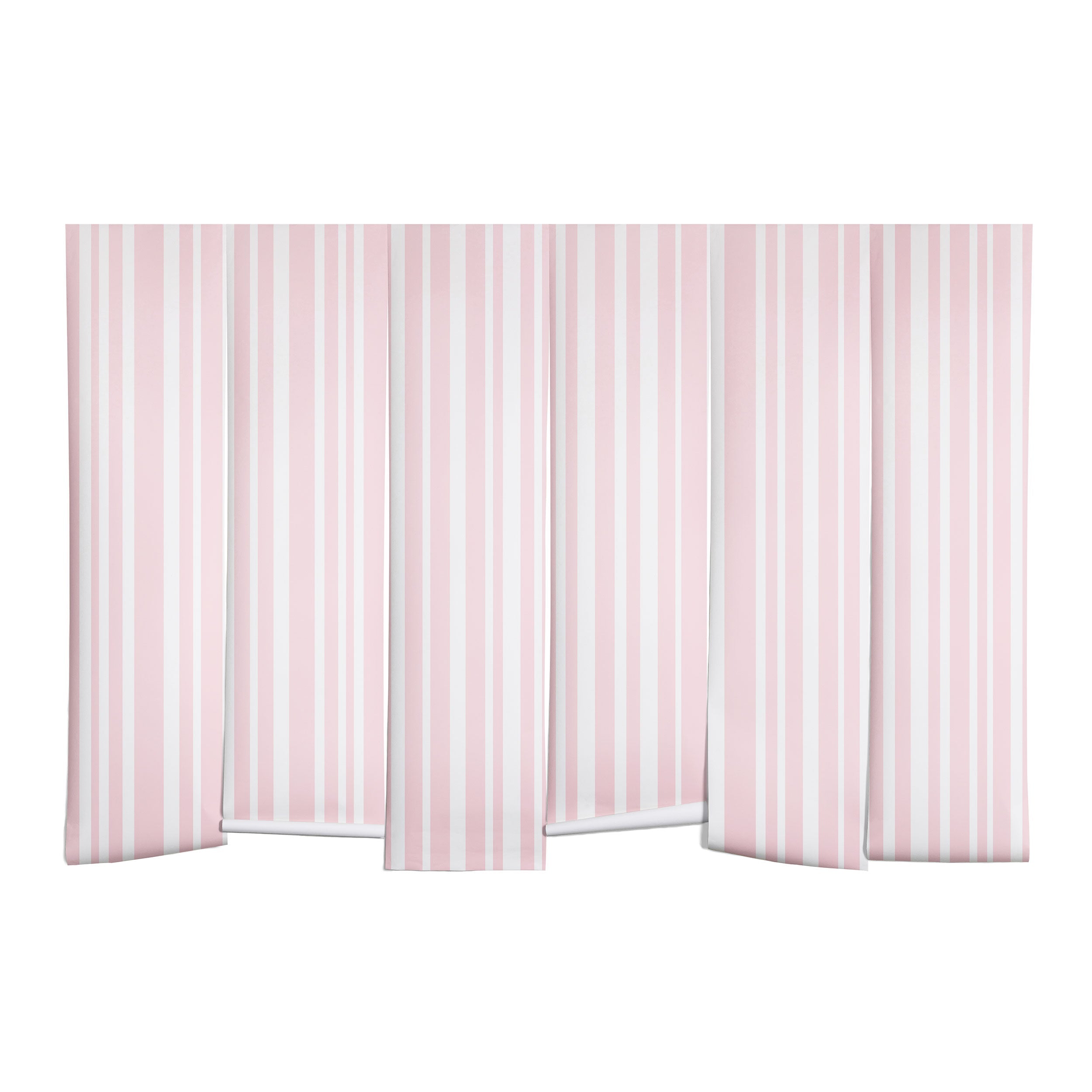 Lisa Argyropoulos Soft Blush Stripes Wall Mural