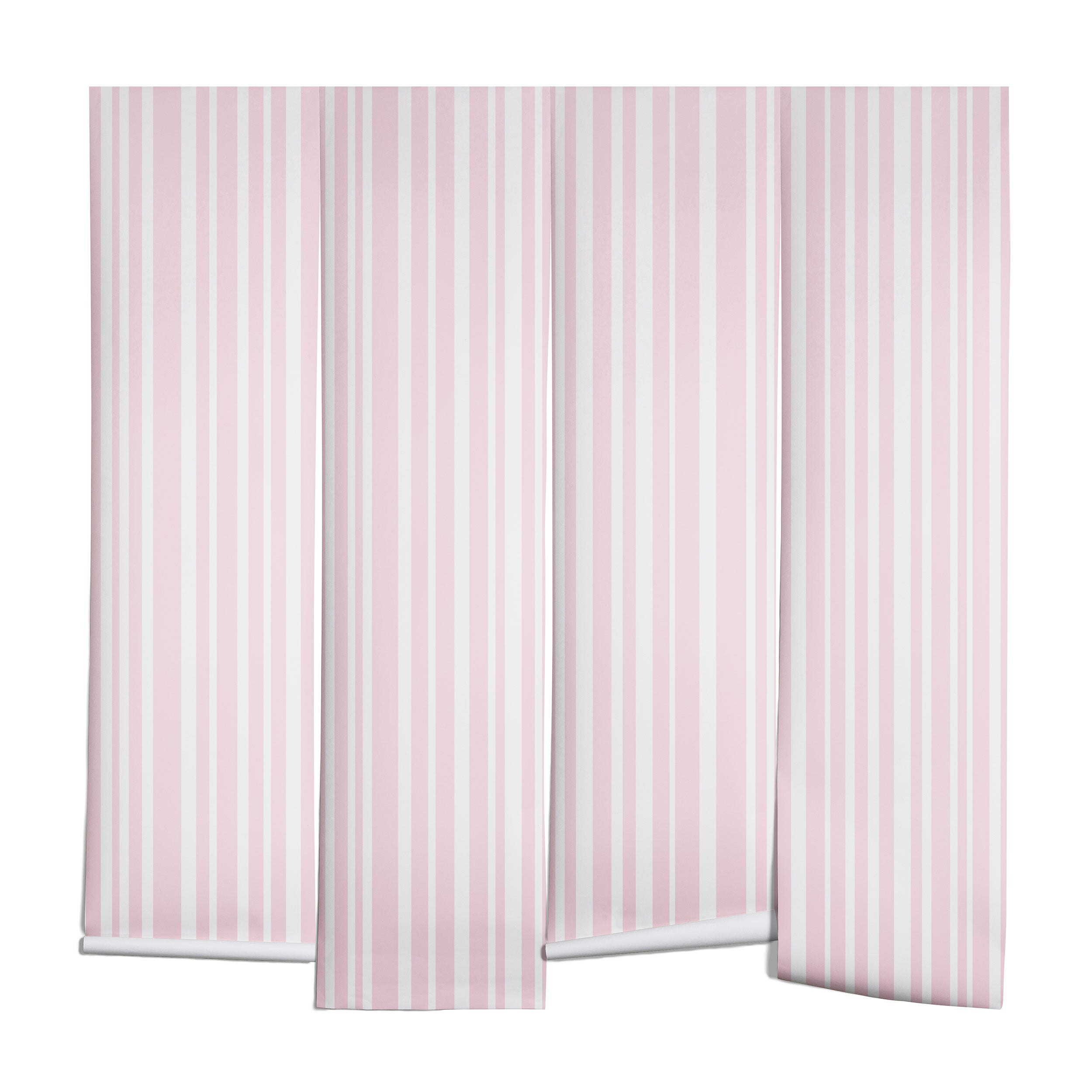 Lisa Argyropoulos Soft Blush Stripes Wall Mural