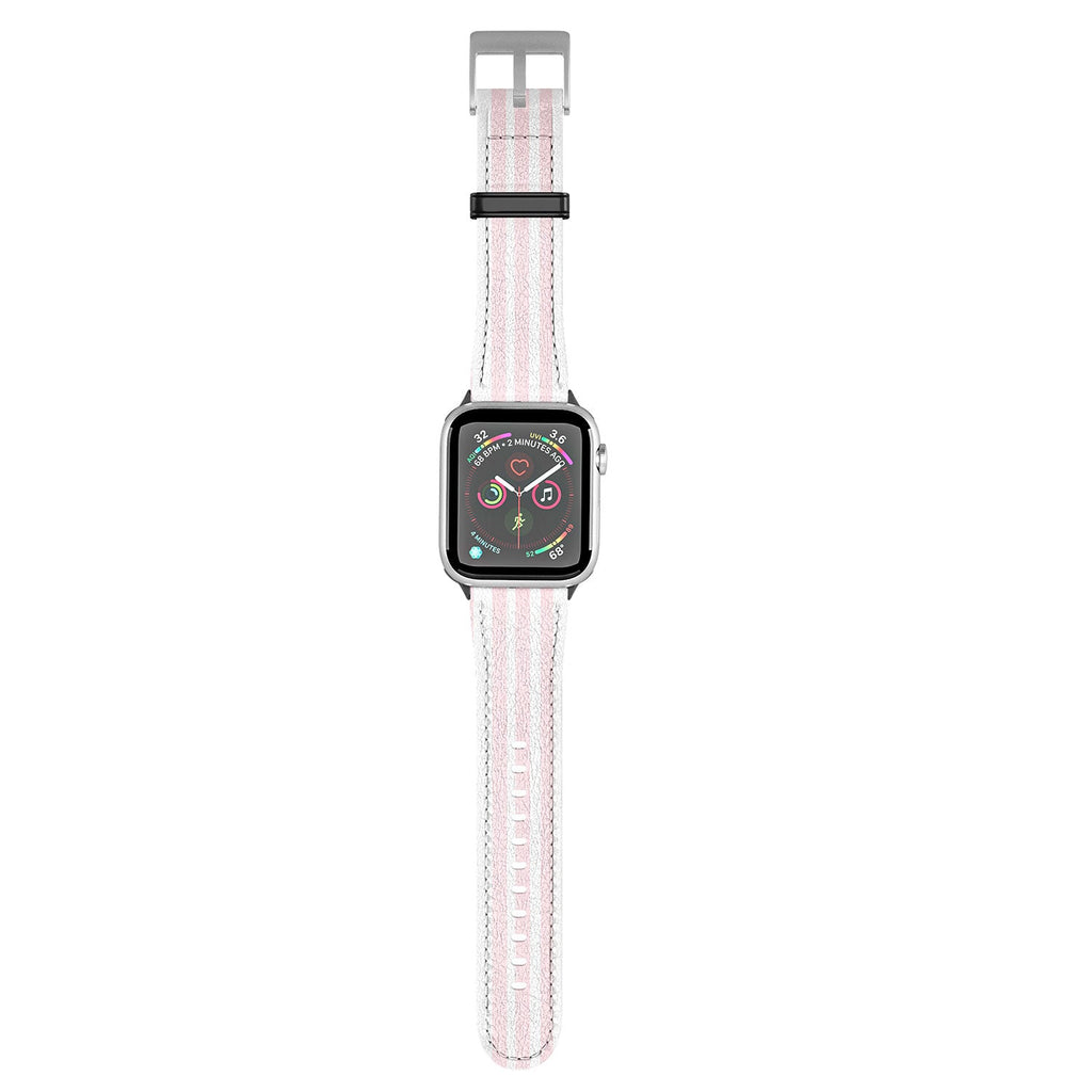 Lisa Argyropoulos Soft Blush Stripes Apple Watch Band