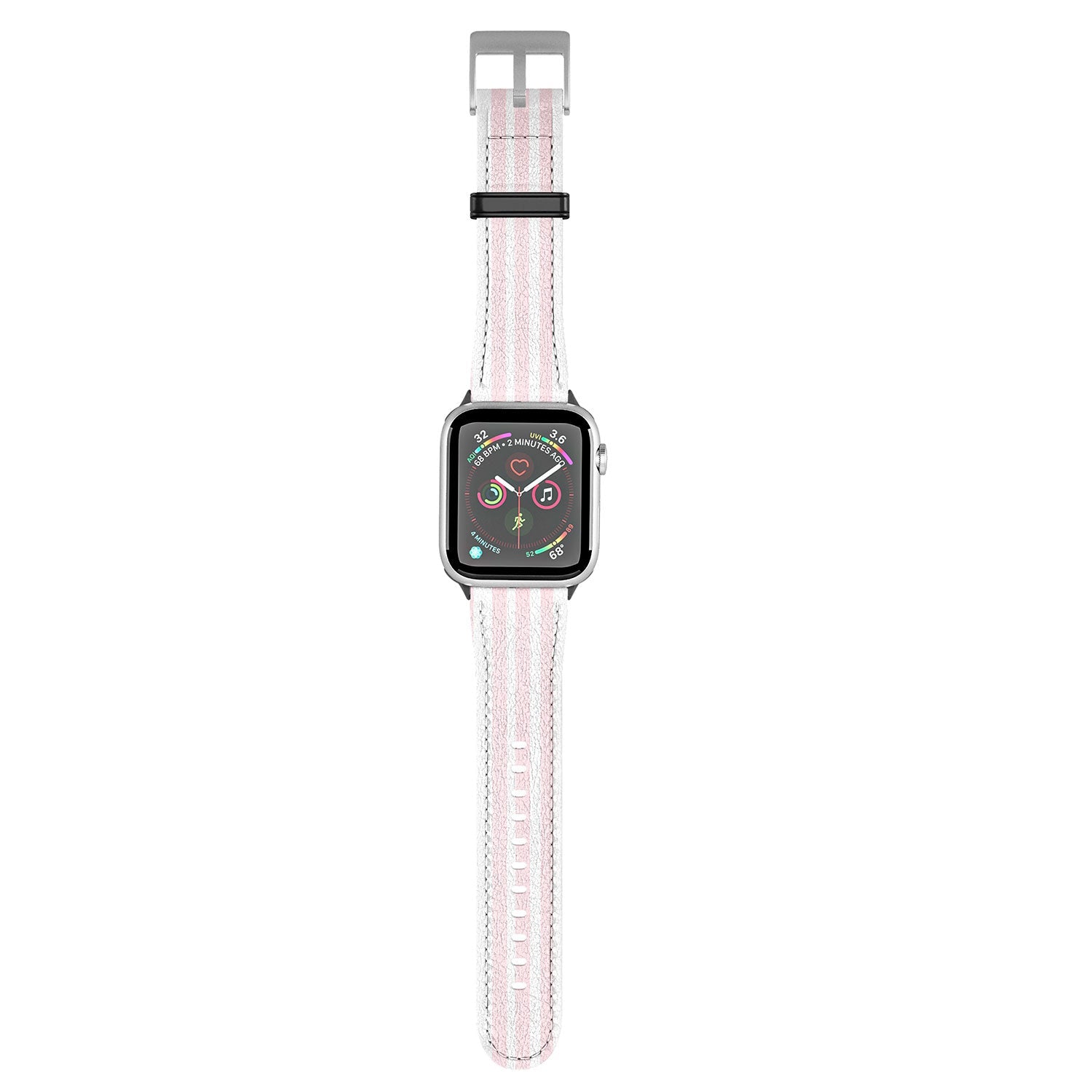 Lisa Argyropoulos Soft Blush Stripes Apple Watch Band
