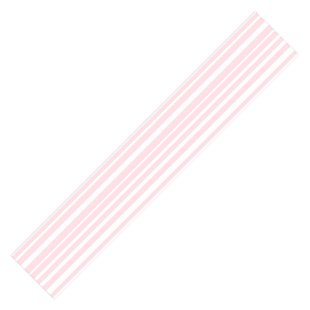 Lisa Argyropoulos Soft Blush Stripes Table Runner