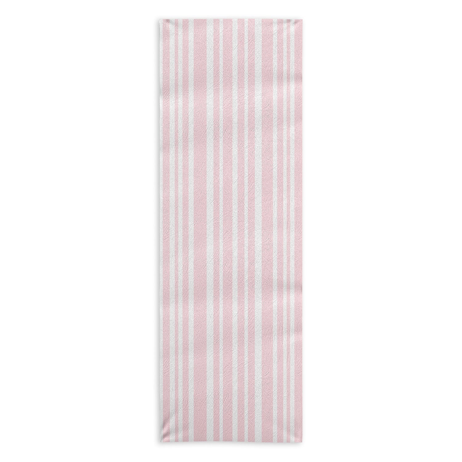 Lisa Argyropoulos Soft Blush Stripes Yoga Towel