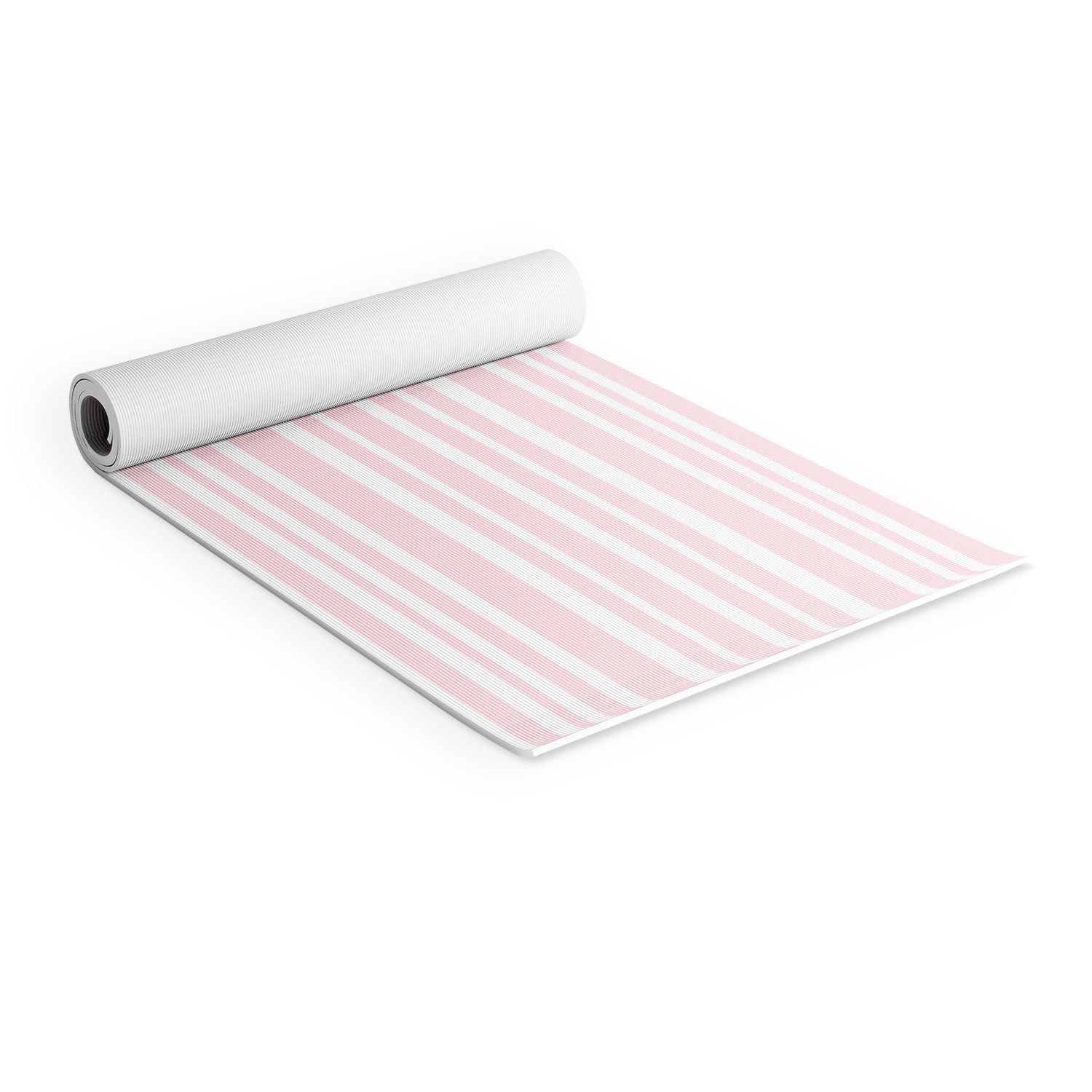 Lisa Argyropoulos Soft Blush Stripes Yoga Mat