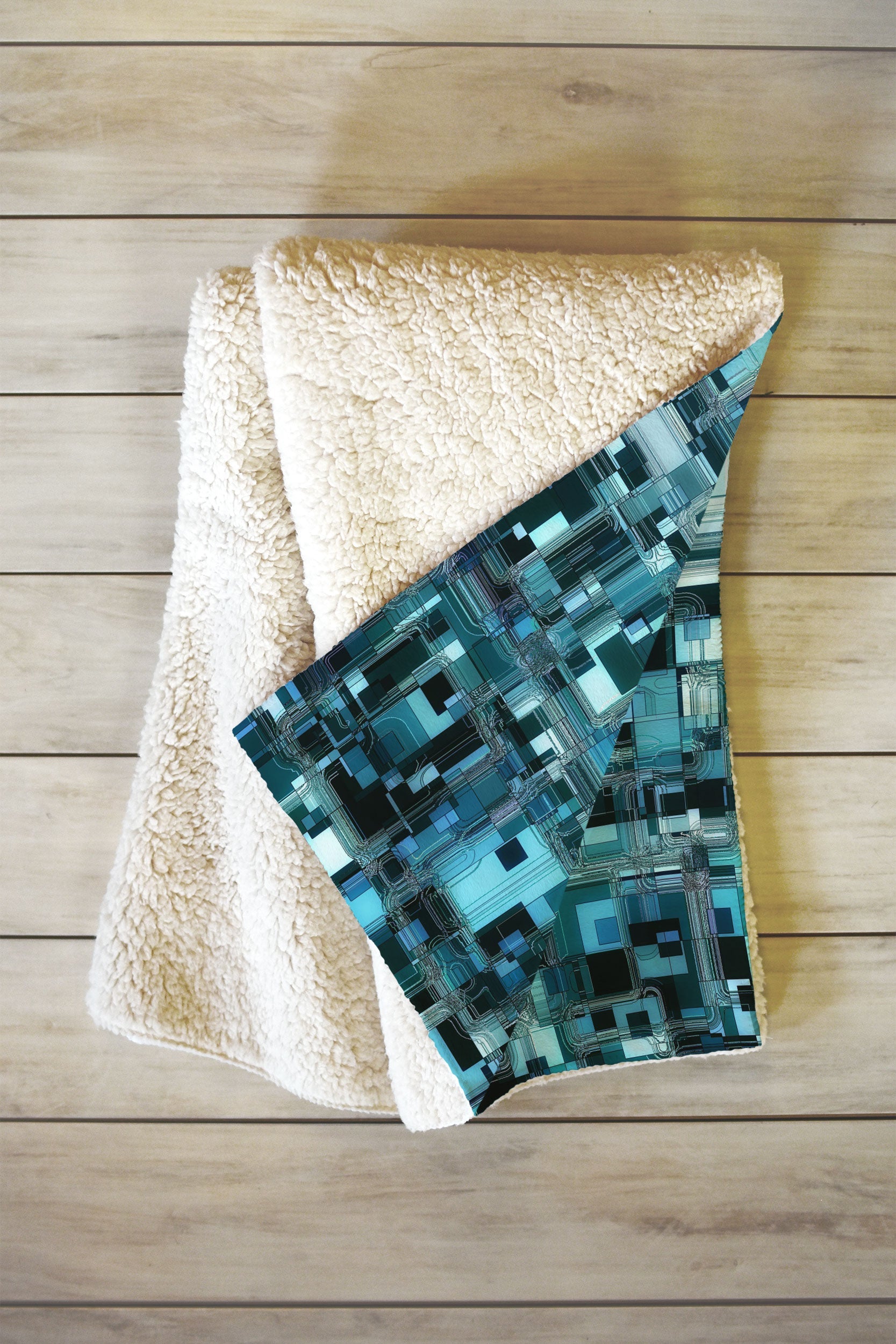 Lisa Argyropoulos Thirst Fleece Throw Blanket
