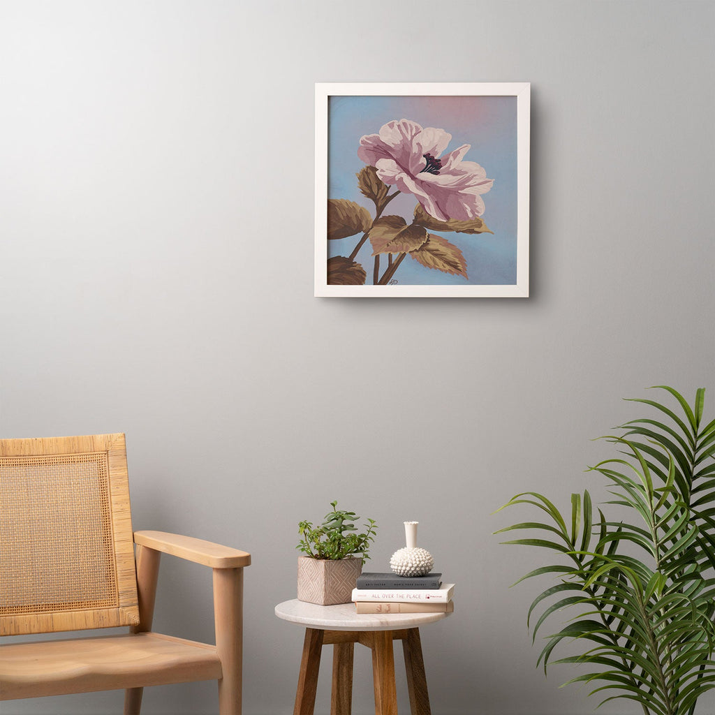 Lisa D Art Designs Vintage Begonia Botanical Framed Wall Art