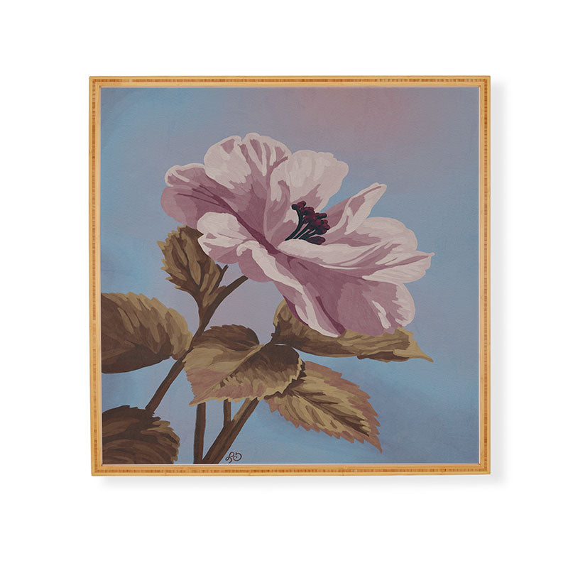 Lisa D Art Designs Vintage Begonia Botanical Framed Wall Art