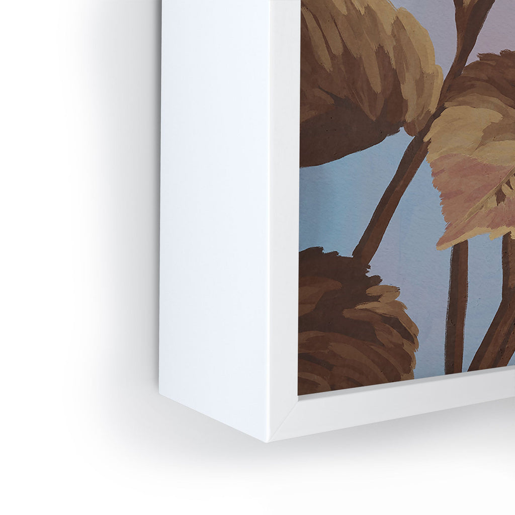 Lisa D Art Designs Vintage Begonia Botanical Framed Mini Art Print