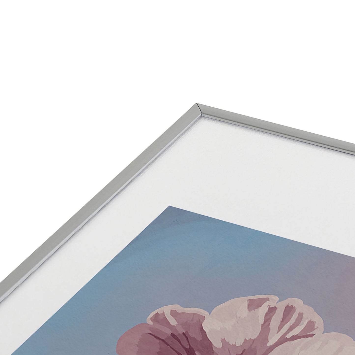 Lisa D Art Designs Vintage Begonia Botanical Metal Framed Art Print