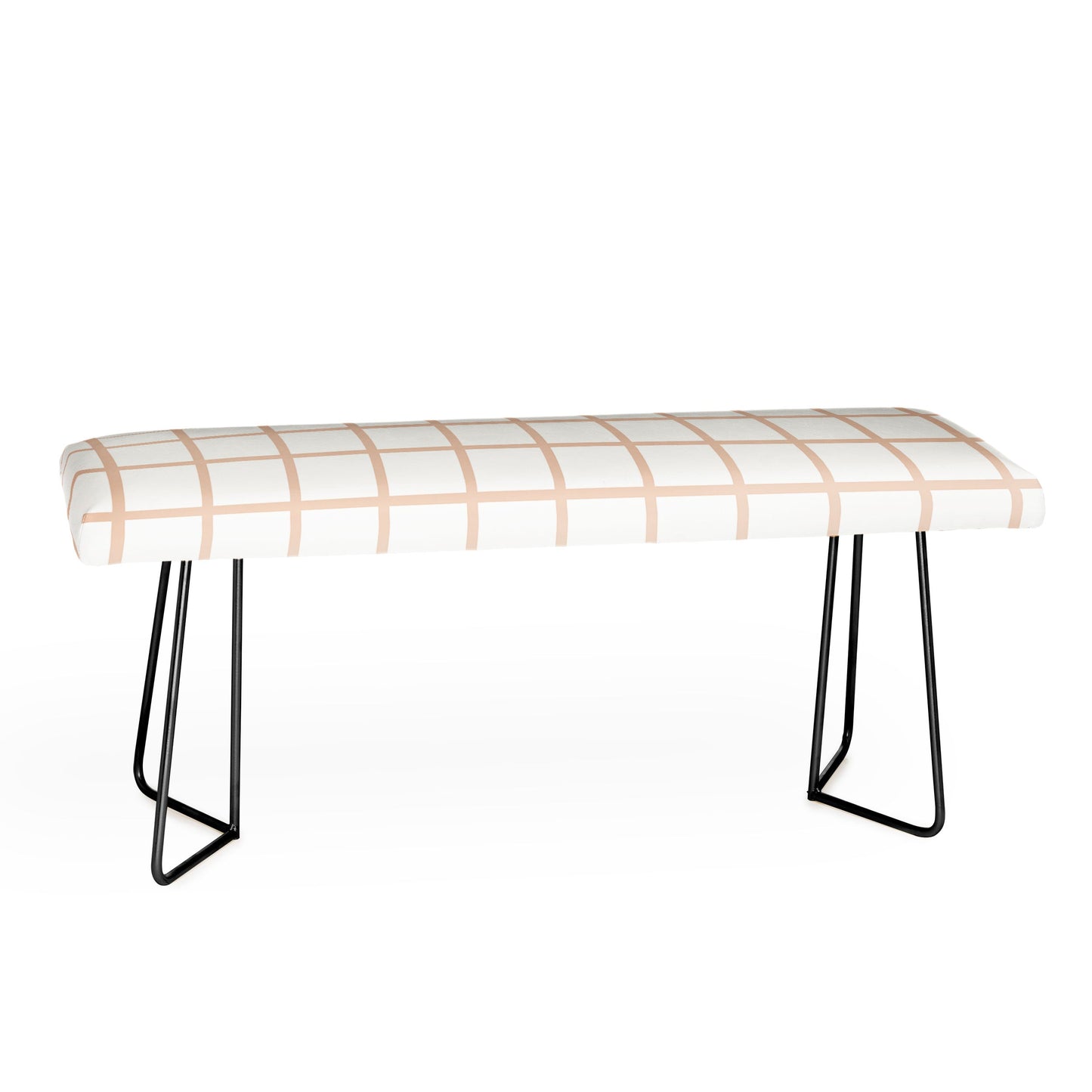 Little Arrow Design Co blush grid Bench