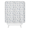 Little Arrow Design Co Watercolor Nordic Winter Shower Curtain