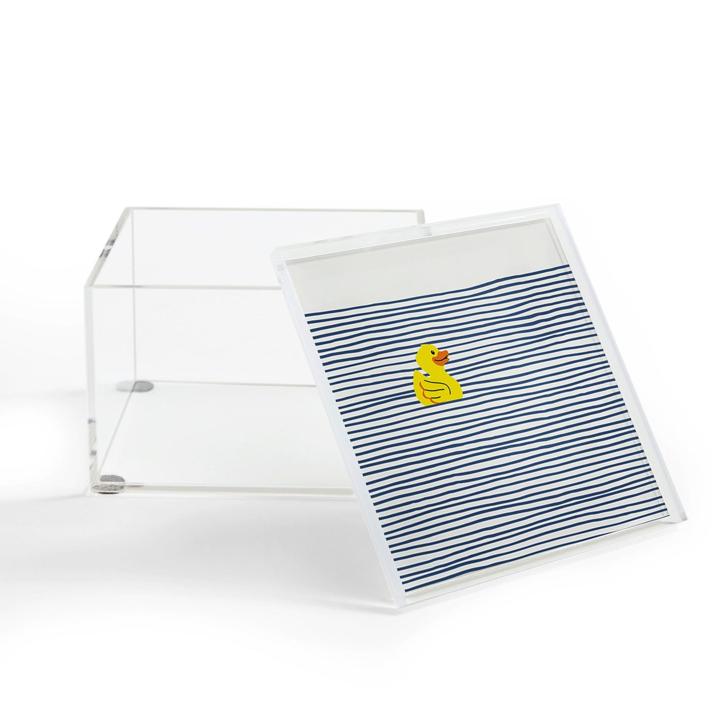 Little Dean Yellow rubber ducky Acrylic Box