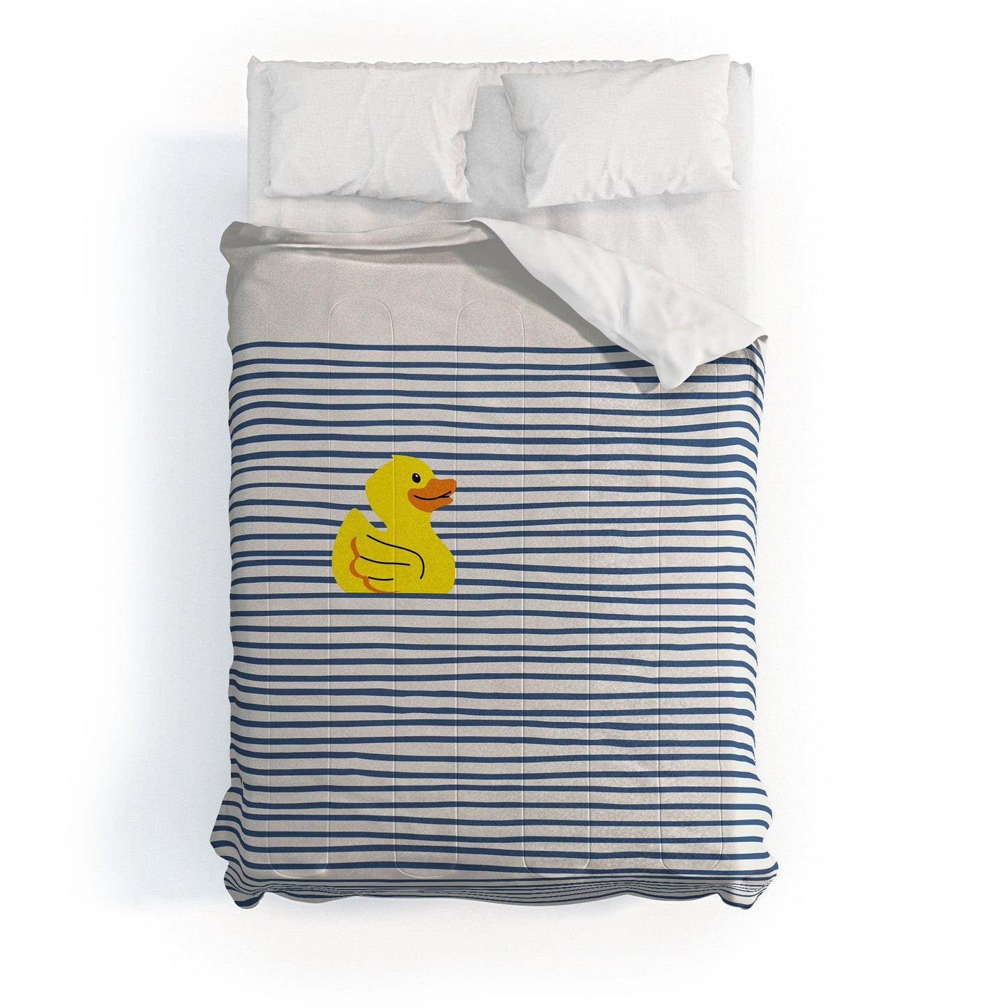 Little Dean Yellow rubber ducky Comforter