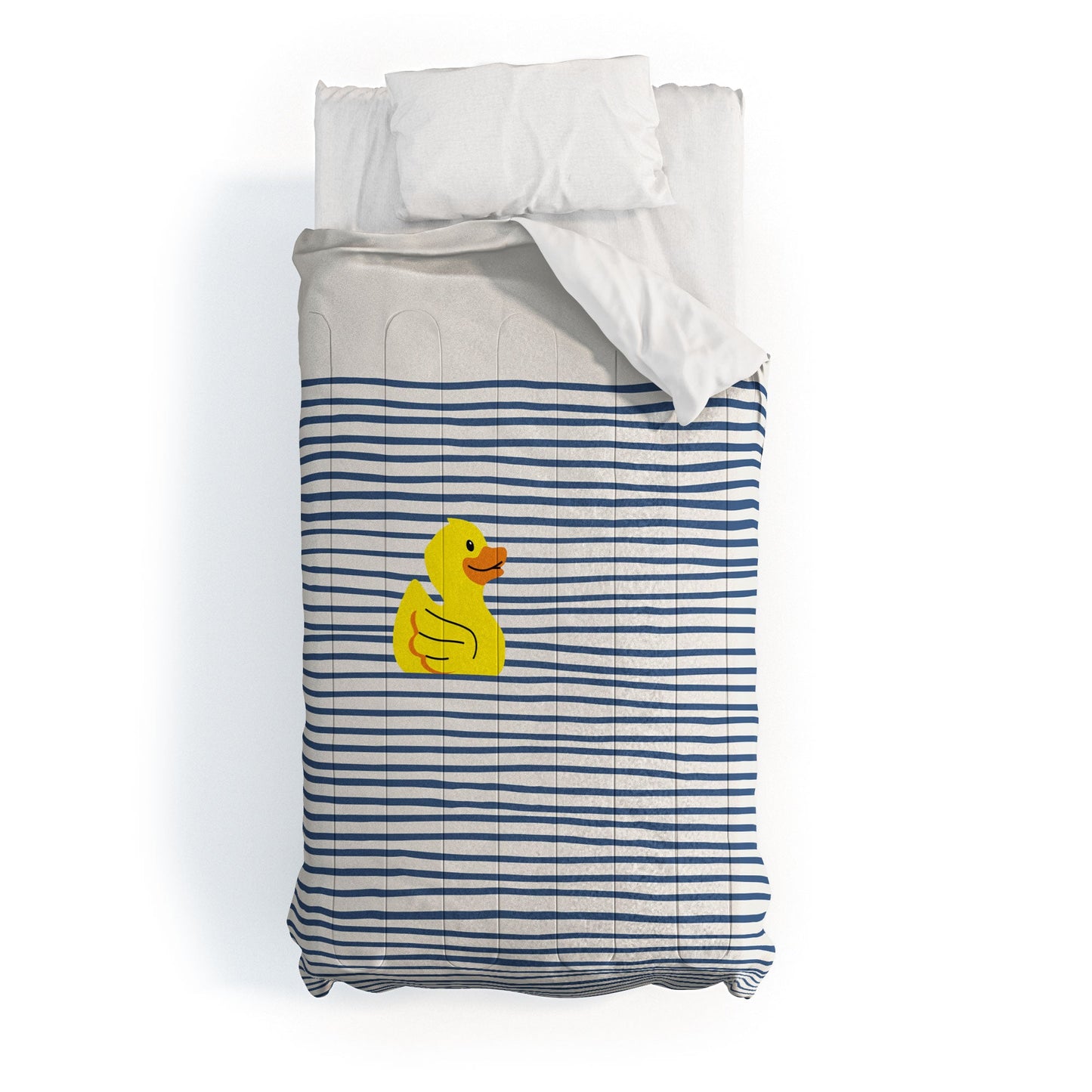 Little Dean Yellow rubber ducky Comforter