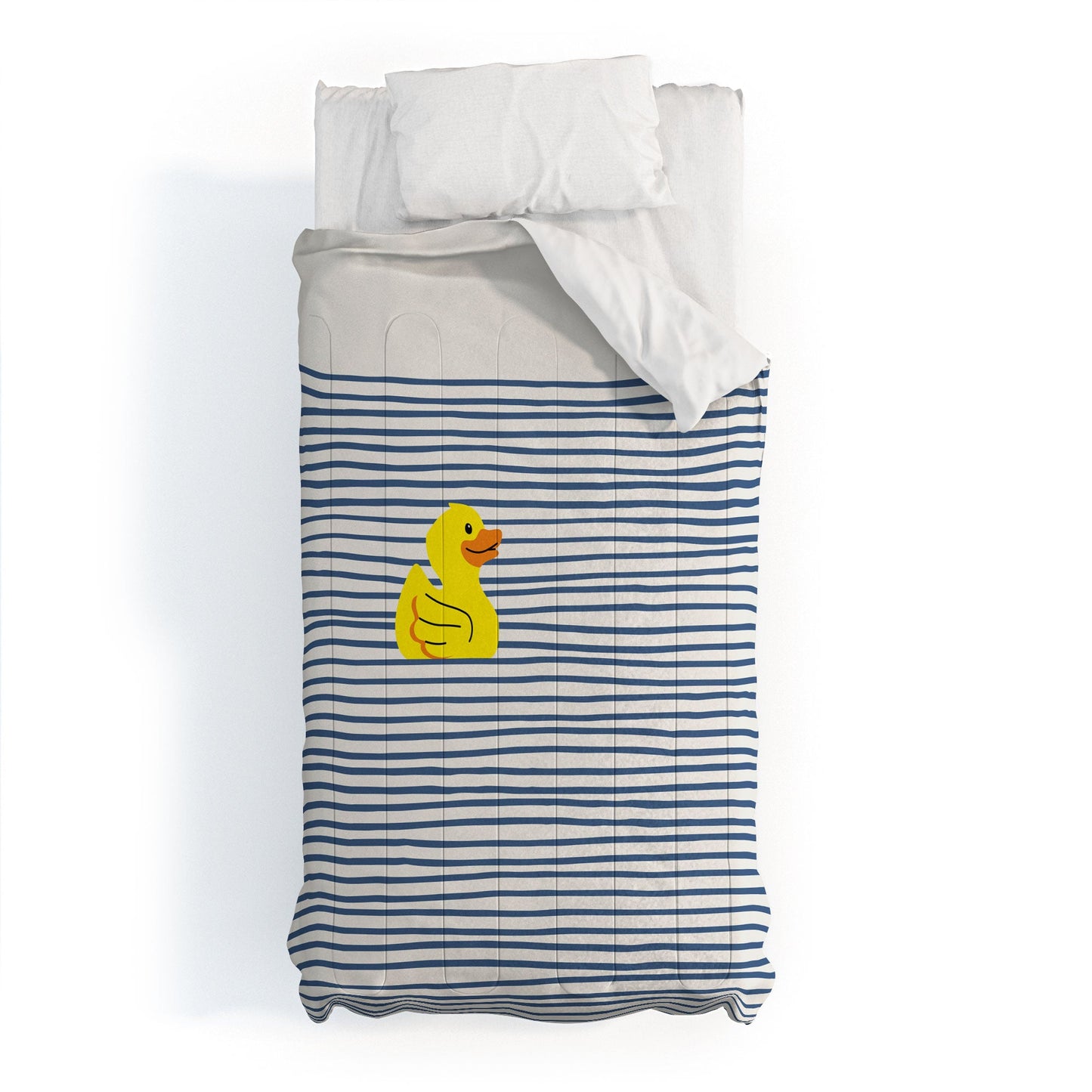 Little Dean Yellow rubber ducky Comforter