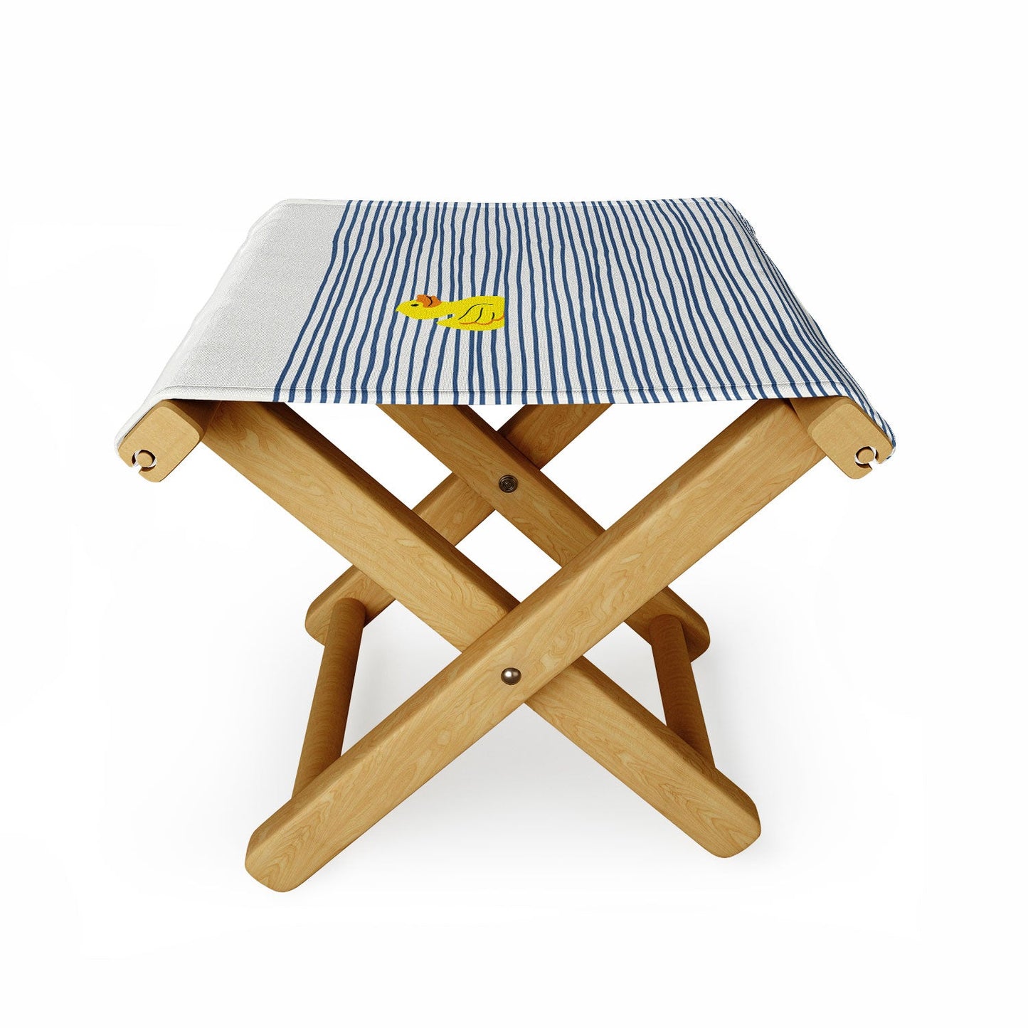 Little Dean Yellow rubber ducky Folding Stool