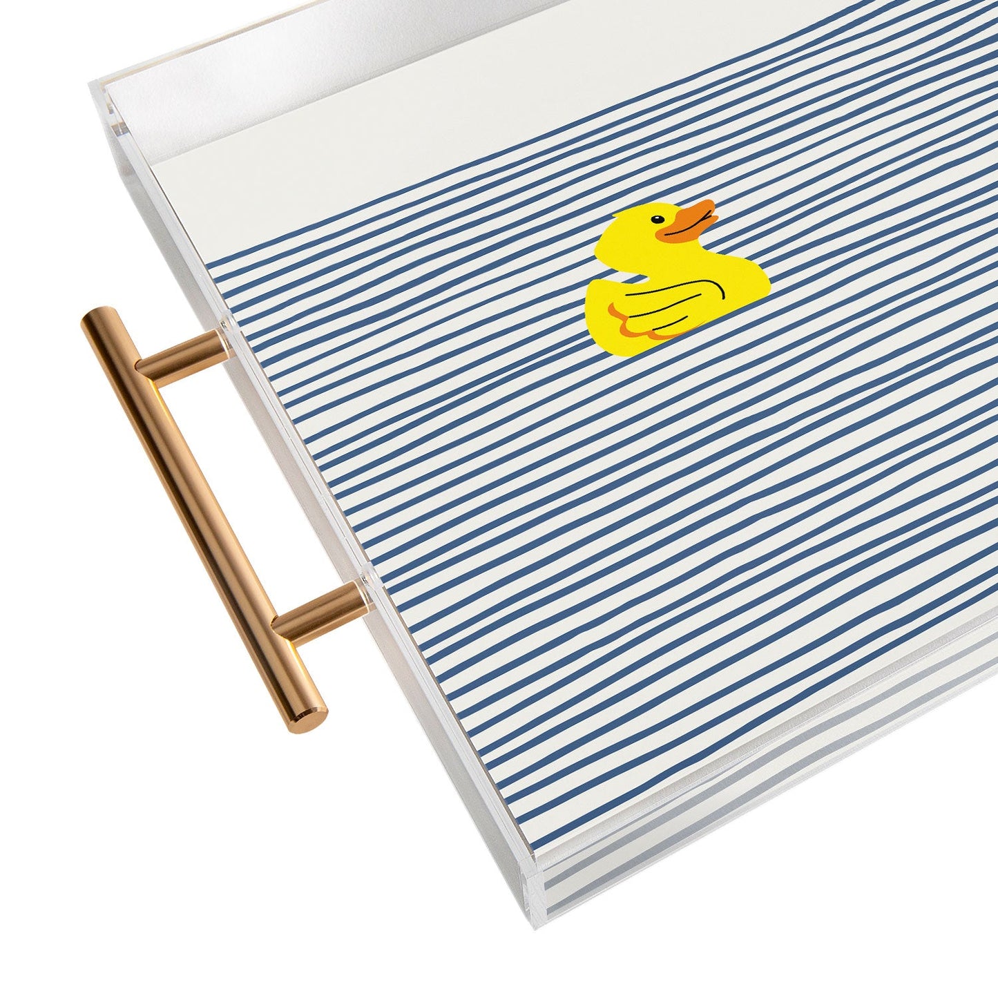 Little Dean Yellow rubber ducky Acrylic Tray