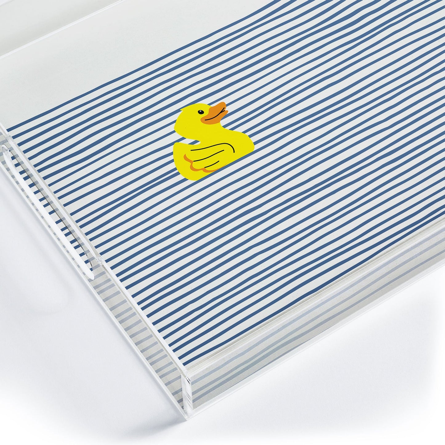 Little Dean Yellow rubber ducky Acrylic Tray