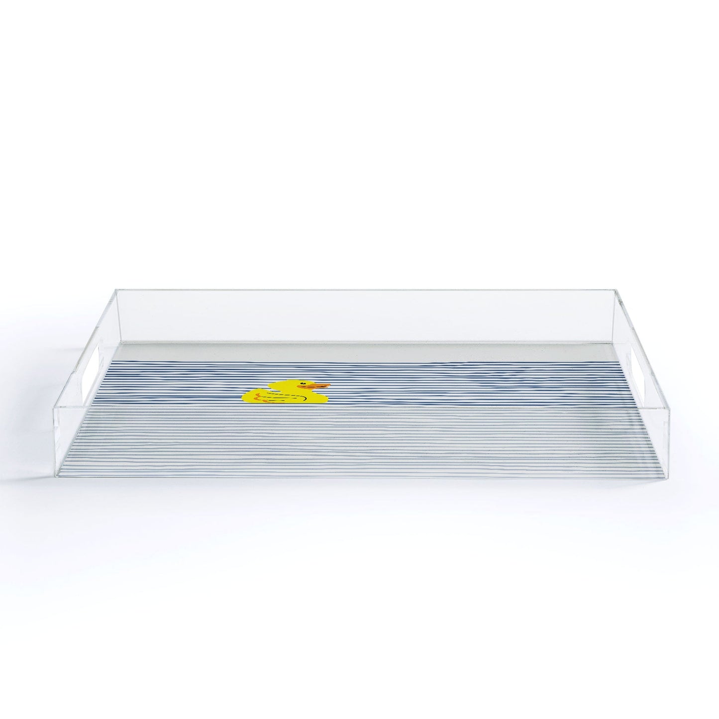 Little Dean Yellow rubber ducky Acrylic Tray