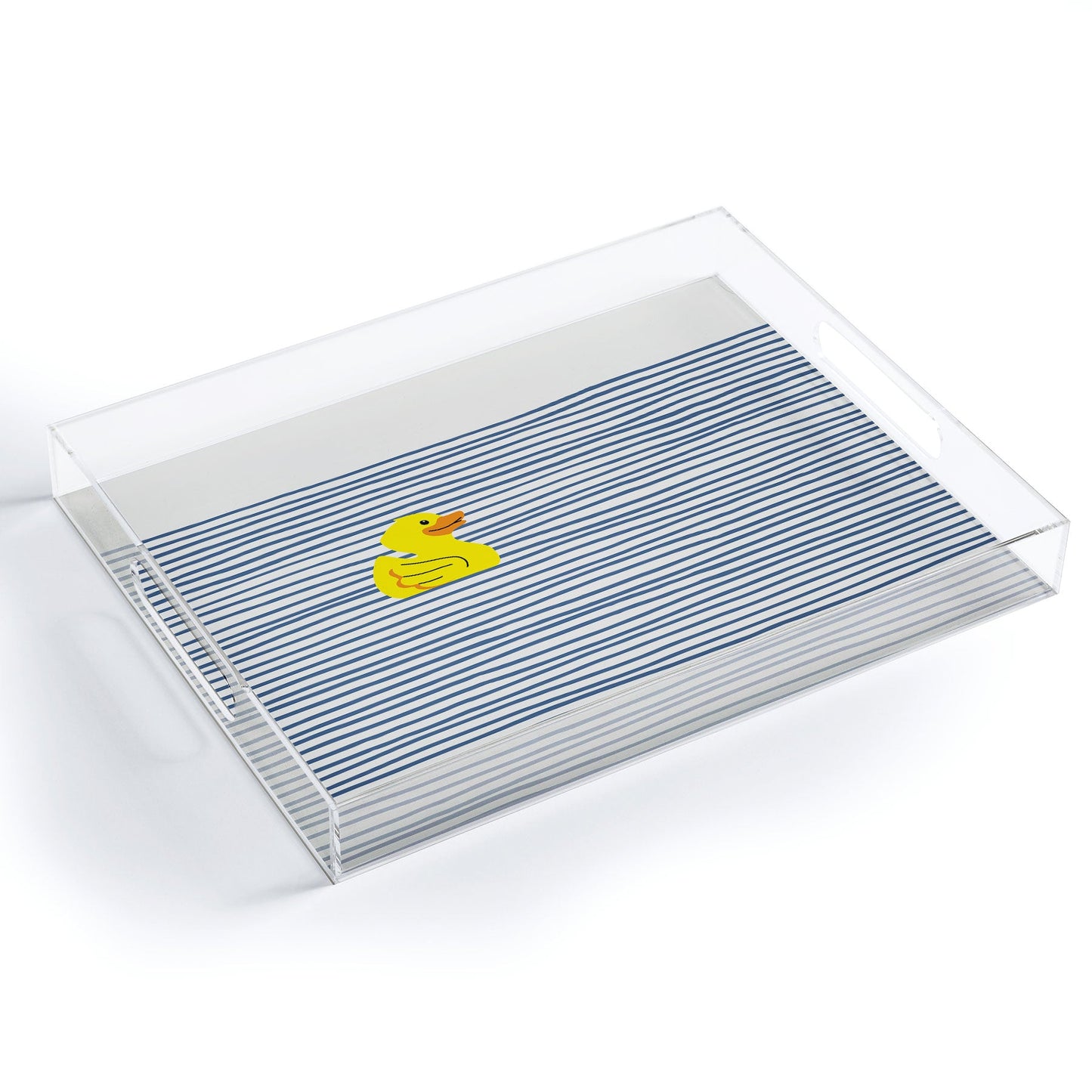 Little Dean Yellow rubber ducky Acrylic Tray