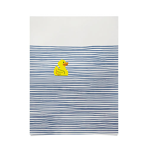 Little Dean Yellow rubber ducky Poster