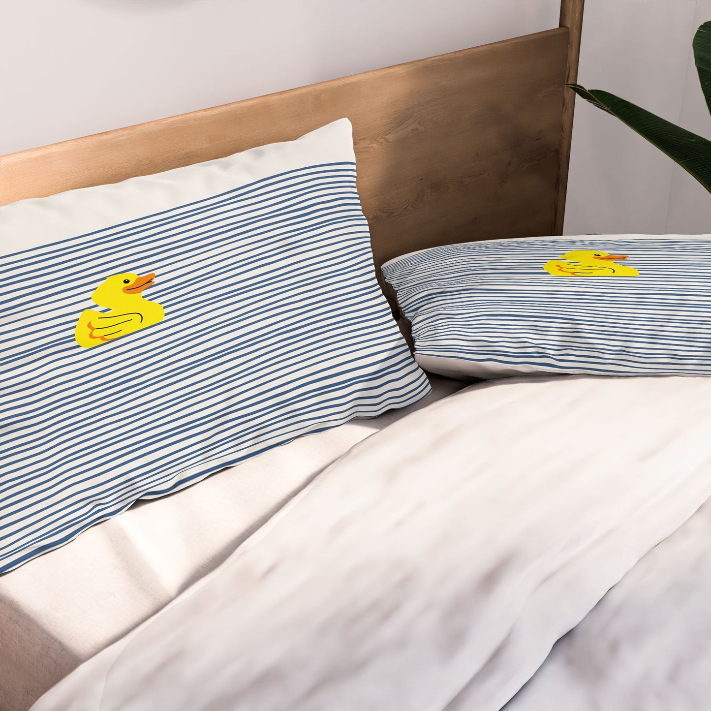Little Dean Yellow rubber ducky Pillow Shams