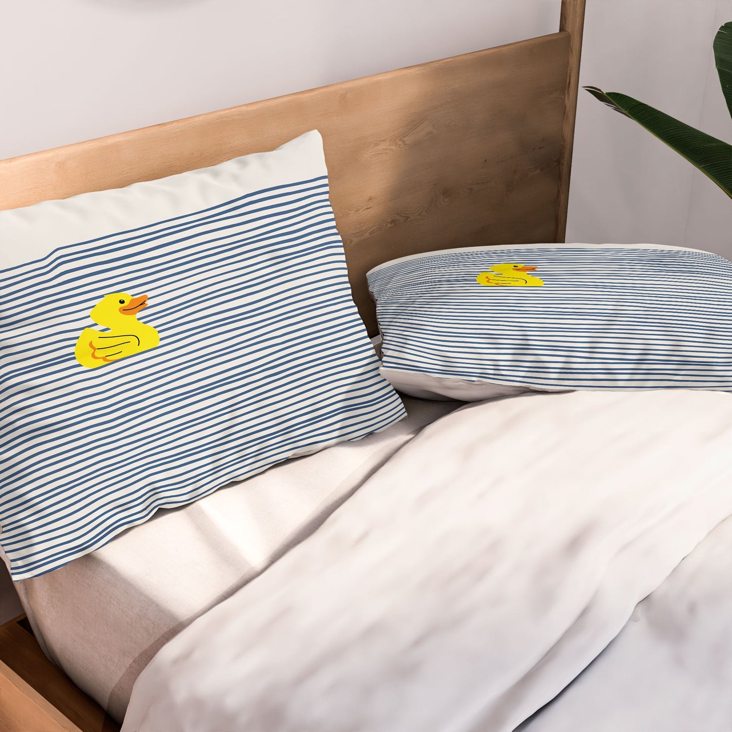 Little Dean Yellow rubber ducky Pillow Shams