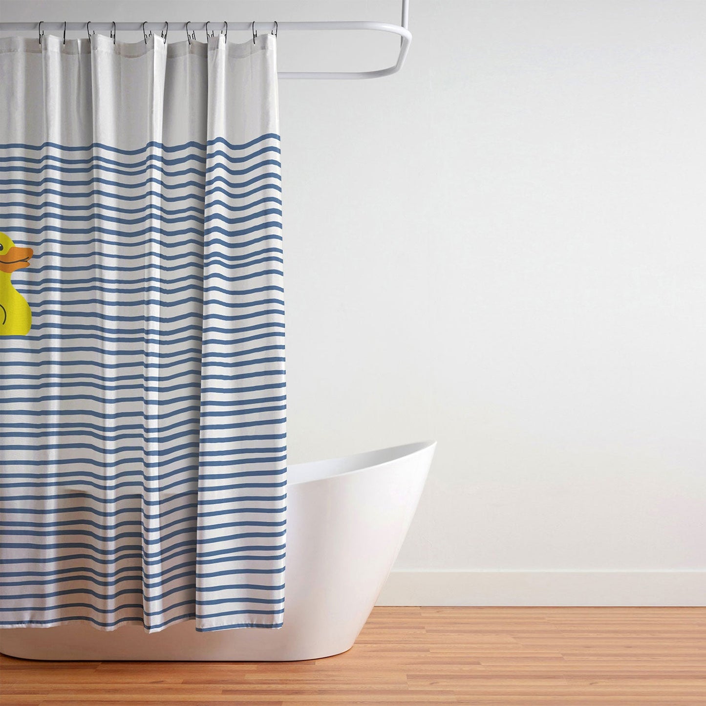 Little Dean Yellow rubber ducky Shower Curtain
