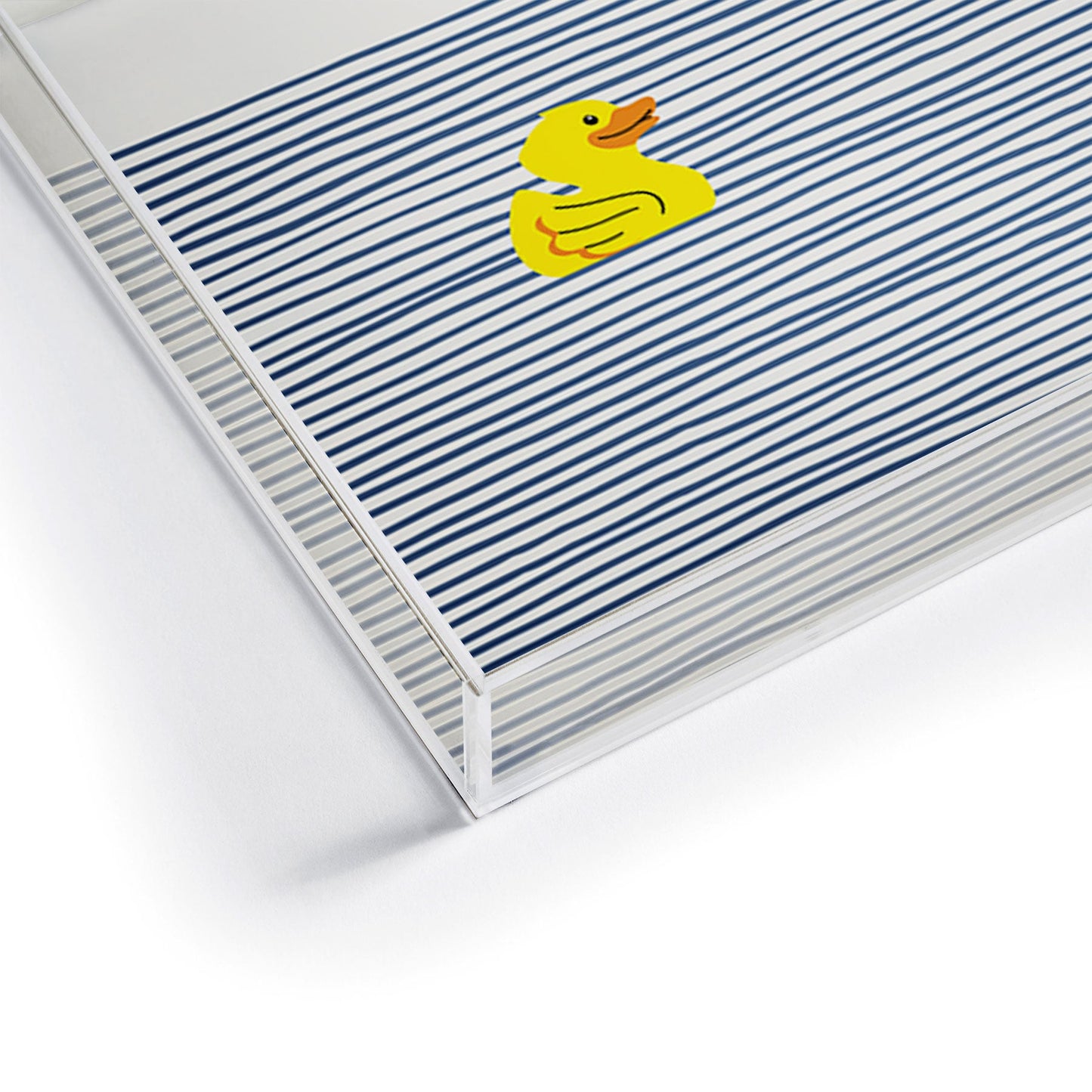 Little Dean Yellow rubber ducky Acrylic Tray