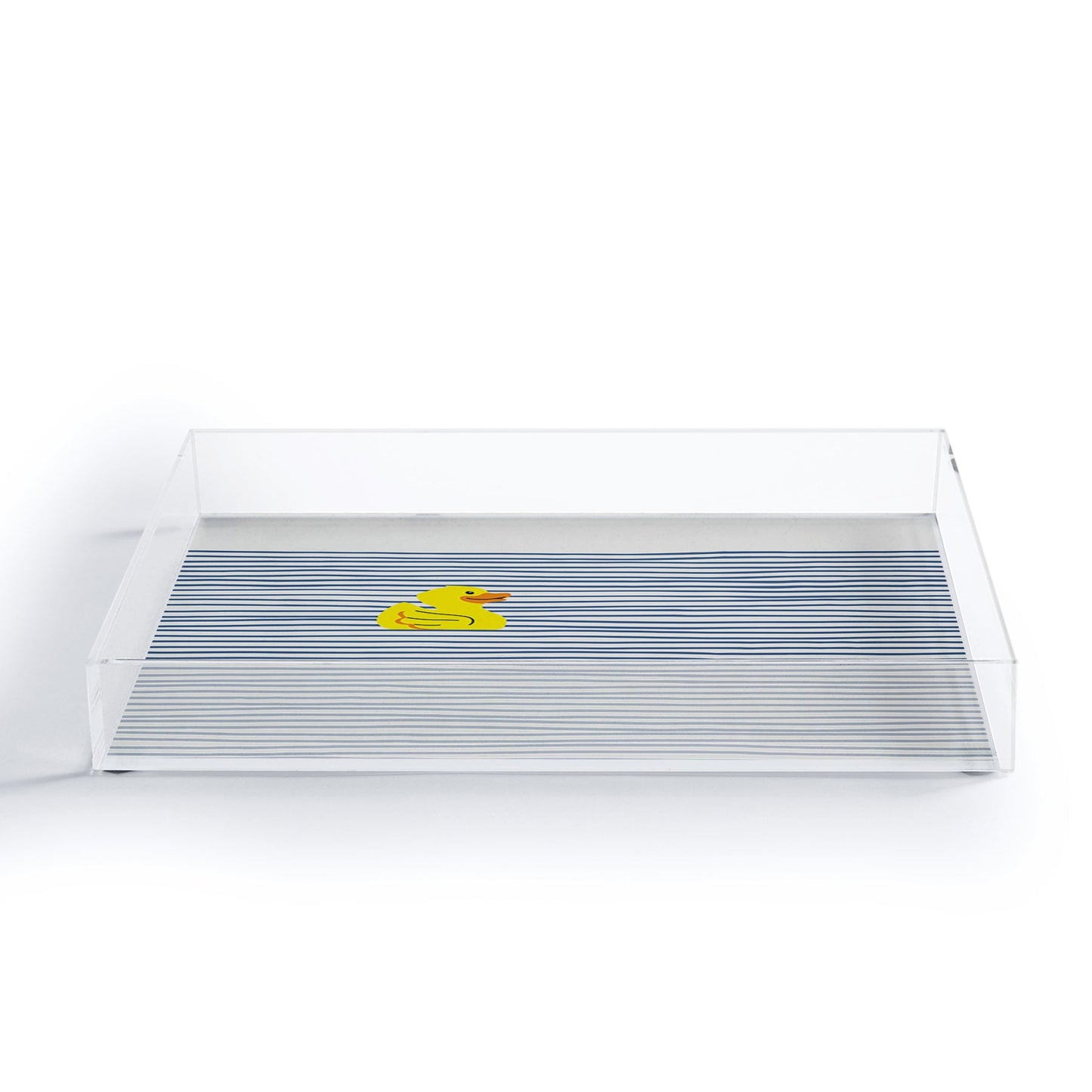 Little Dean Yellow rubber ducky Acrylic Tray