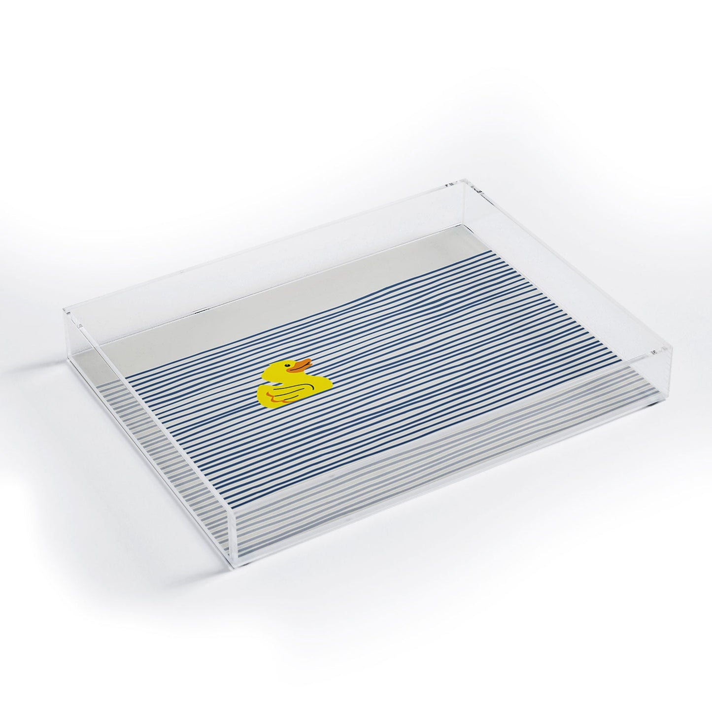 Little Dean Yellow rubber ducky Acrylic Tray