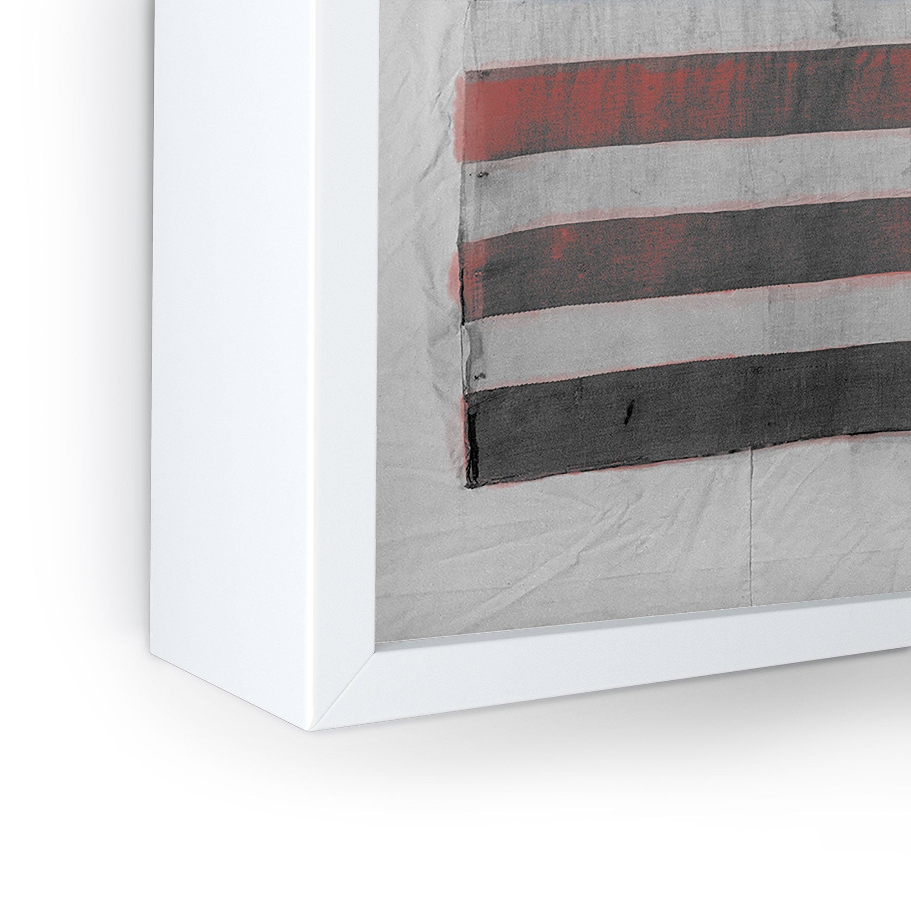 DENY Designs Flag Attributed to Elizabeth Schuyler Hamilton Framed Mini Art Print