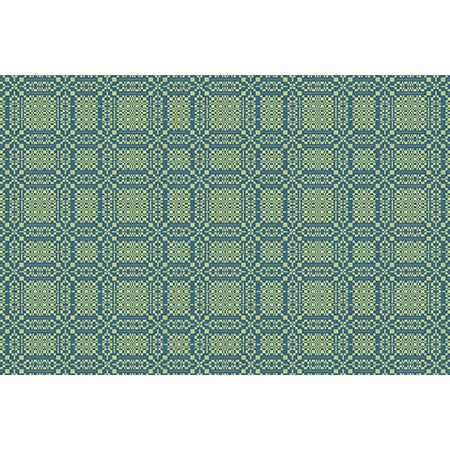 Marta Barragan Camarasa Nostalgic Grid Design Wall Mural