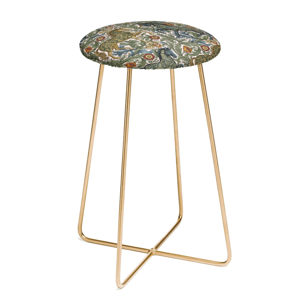 Marta Barragan Camarasa Renaissance Horse Garden Counter Stool