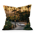 Gal Design Sunset Blvd Outdoor Throw Pillow