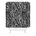Jennifer Labre Wild Zebra Shower Curtain