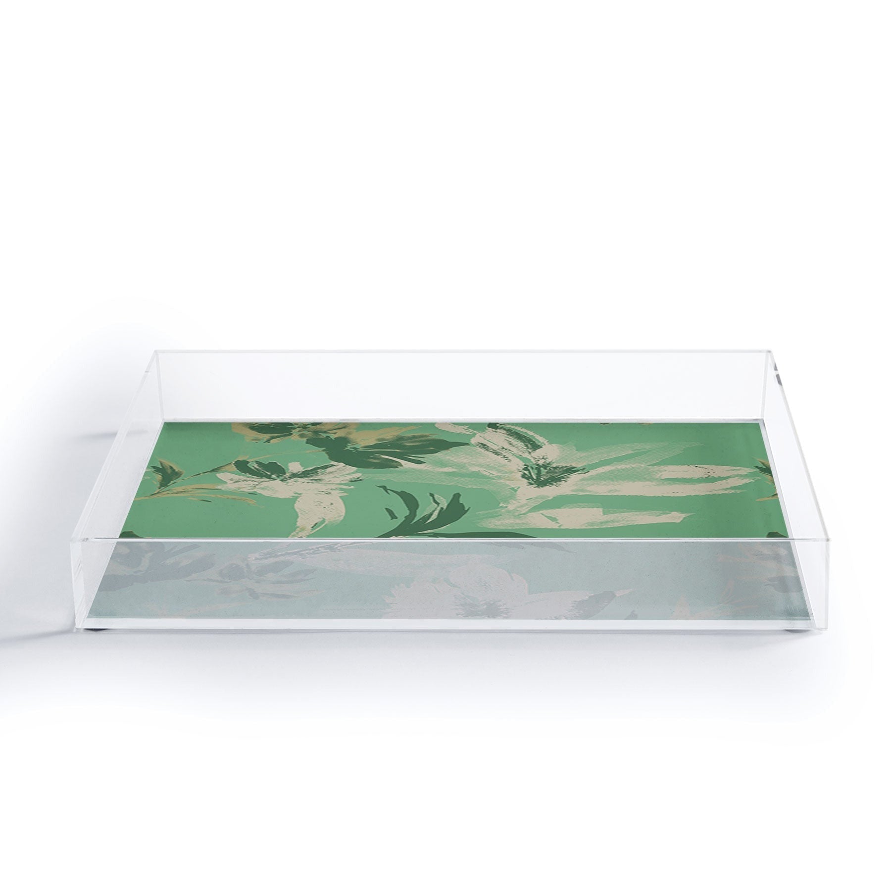 Gabriela Fuente Emma Green Acrylic Tray