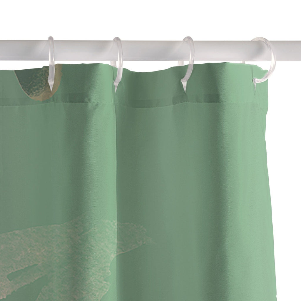 Gabriela Fuente Emma Green Shower Curtain