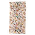 Ninola Design Botanic Retreat Floral Oleander Whimsical Soft Pink Beach Towel