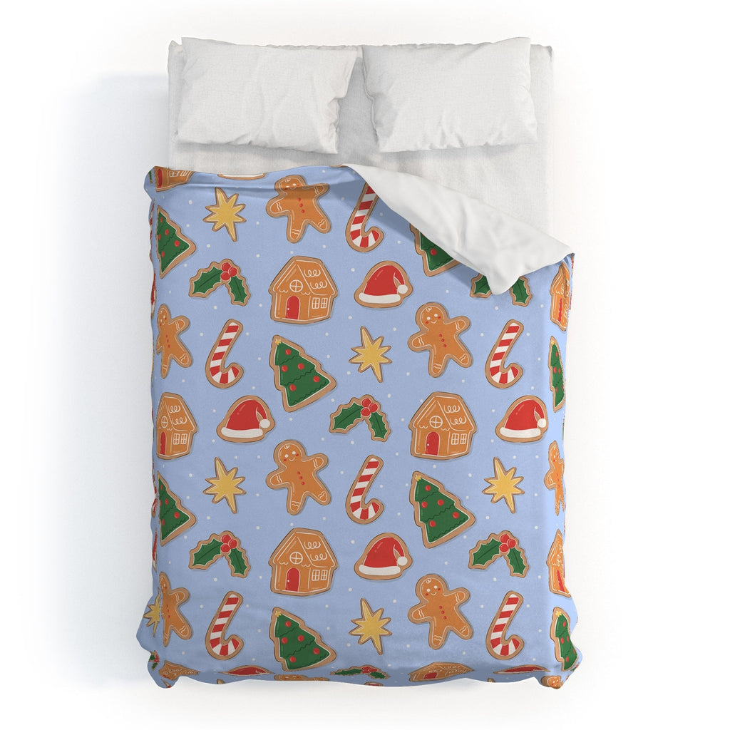 Love_Ryming Christmas Cookies Duvet Cover