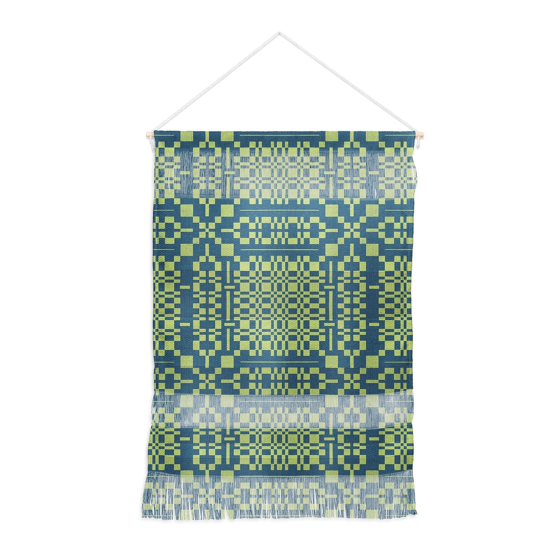 Marta Barragan Camarasa Nostalgic Grid Design Wall Hanging Portrait