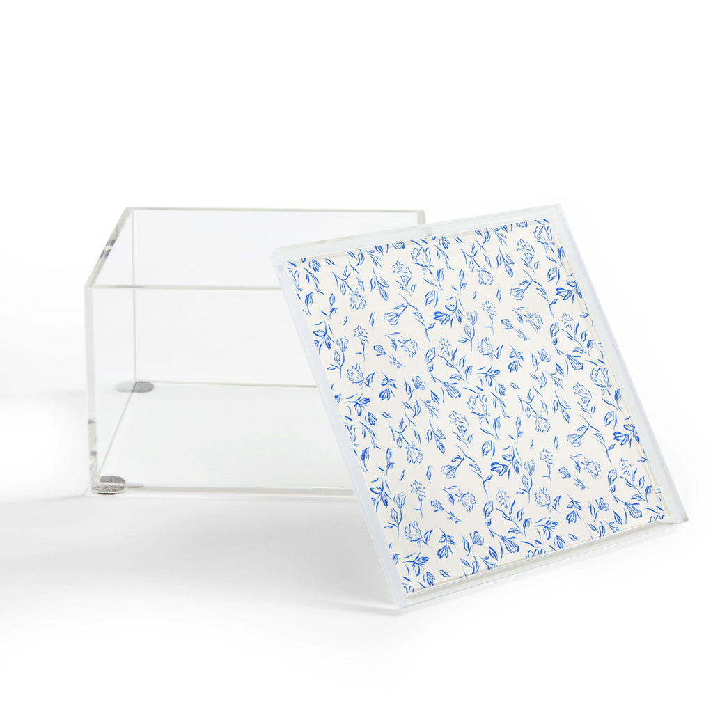 LouBruzzoni Romantic blue Acrylic Box