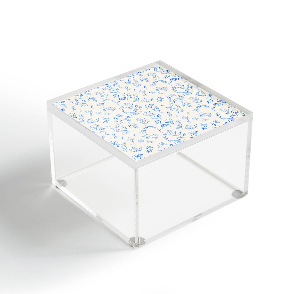 LouBruzzoni Romantic blue Acrylic Box
