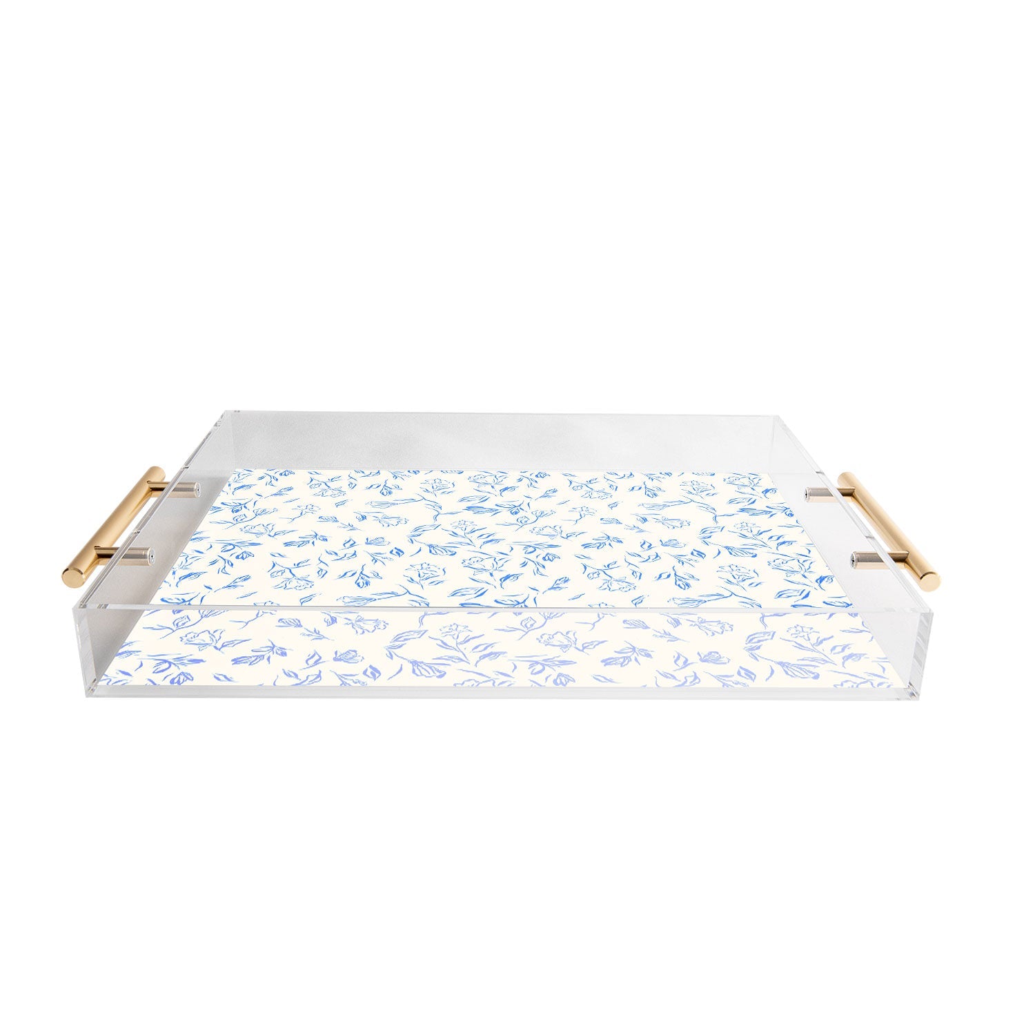 LouBruzzoni Romantic blue Acrylic Tray