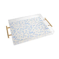 LouBruzzoni Romantic blue Acrylic Tray
