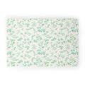 LouBruzzoni Romantic green Welcome Mat